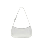Jacquemus White Calf Leather Bos Taurus Shoulder Bag Jacquemus