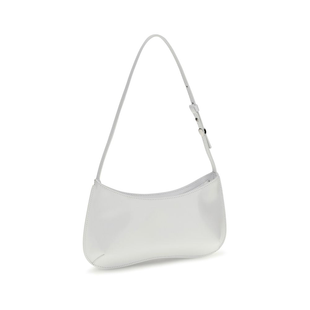 Jacquemus White Calf Leather Bos Taurus Shoulder Bag Jacquemus