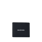 Balenciaga Black Calf Leather Bos Taurus Wallet Balenciaga