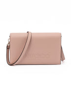 Jimmy Choo Podwer Pink Leather Shoulder Strap Bag Jimmy Choo