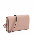 Jimmy Choo Podwer Pink Leather Shoulder Strap Bag Jimmy Choo
