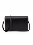 Jimmy Choo Black Avenue Leather Shoulder Strap Bag Jimmy Choo