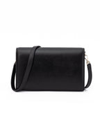 Jimmy Choo Black Avenue Leather Shoulder Strap Bag Jimmy Choo