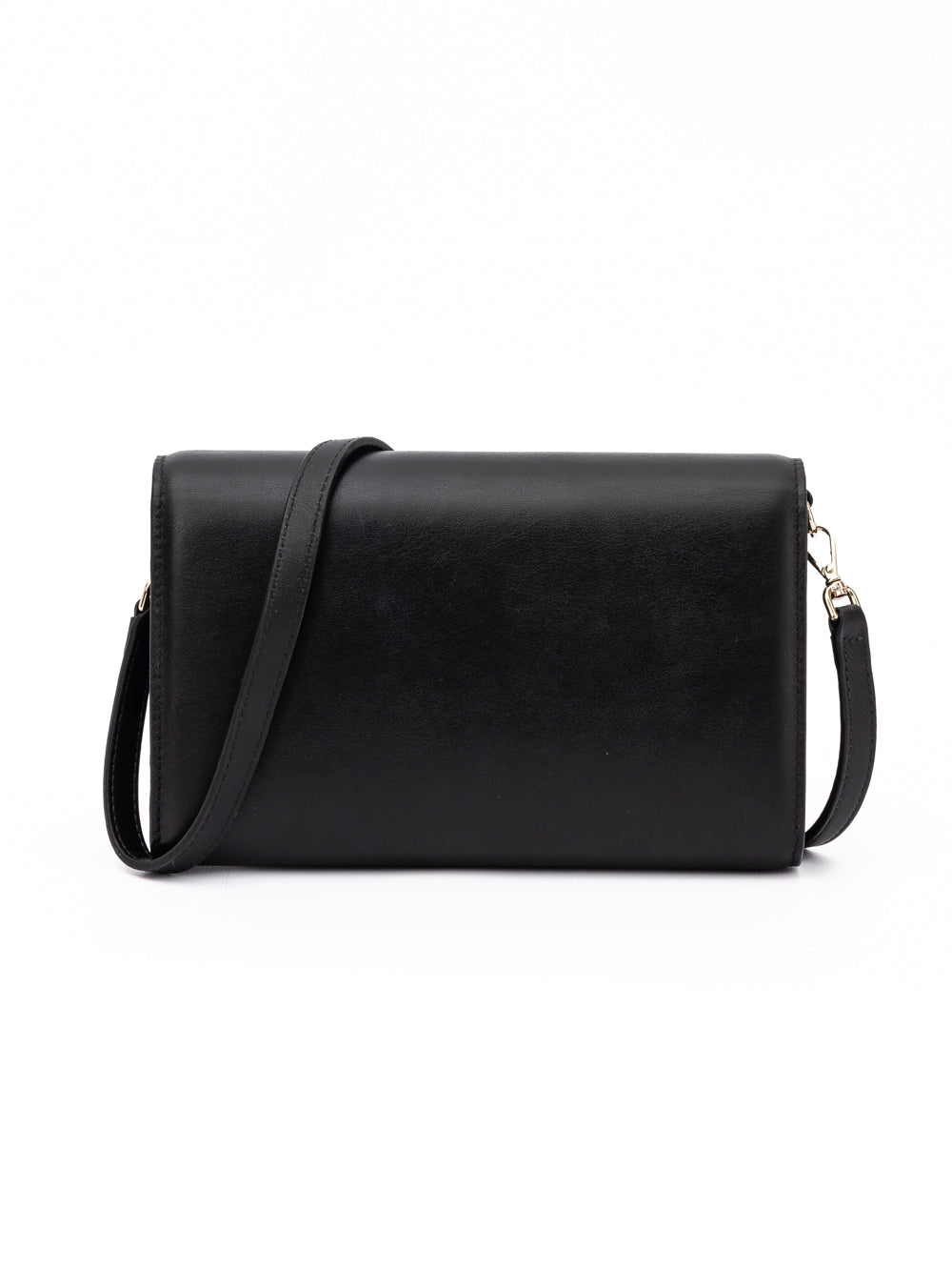 Jimmy Choo Black Avenue Leather Shoulder Strap Bag Jimmy Choo