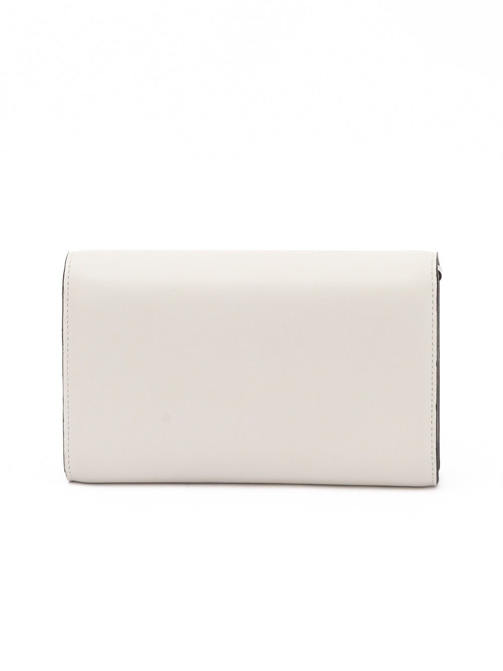 Jimmy Choo White Avenue Leather Shoulder Strap Bag Jimmy Choo