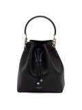 Jimmy Choo Black Bon Bon Leather Bucket Jimmy Choo