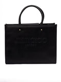 Jimmy Choo Black Avenue S Tote Leather Handbag Jimmy Choo