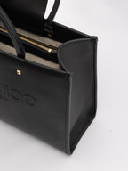 Jimmy Choo Black Avenue S Tote Leather Handbag Jimmy Choo