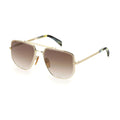 David Beckham Gold Metal Sunglasses David Beckham