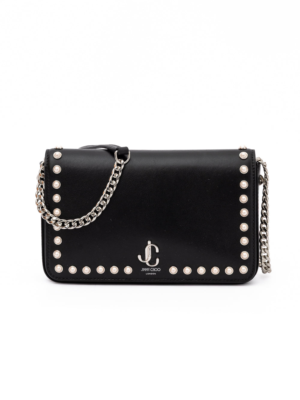 Jimmy Choo Black Leather Crossbody Bag Jimmy Choo