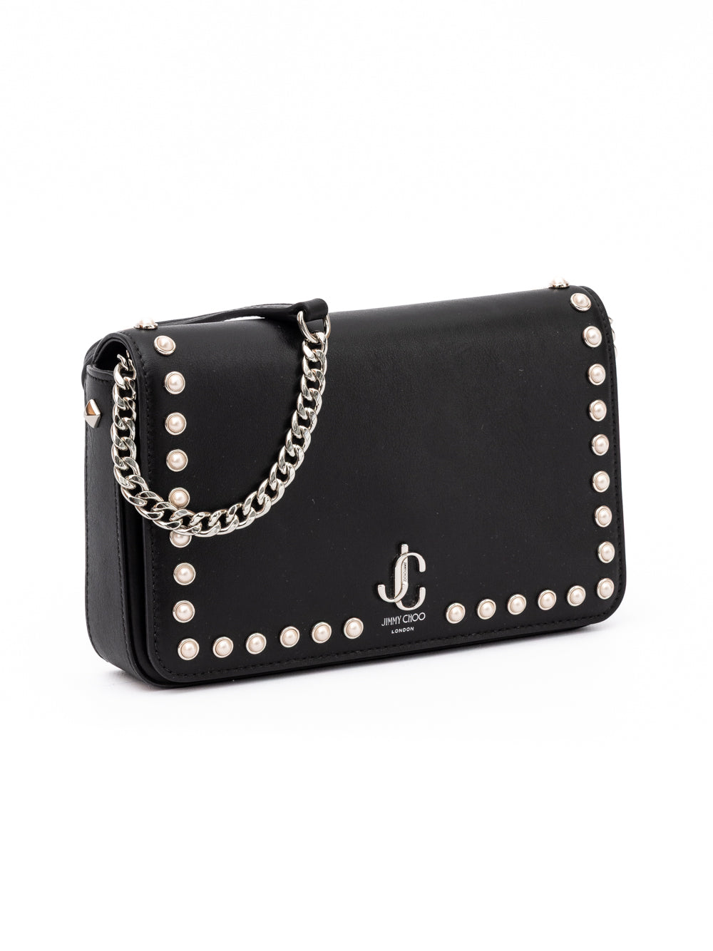 Jimmy Choo Black Leather Crossbody Bag Jimmy Choo