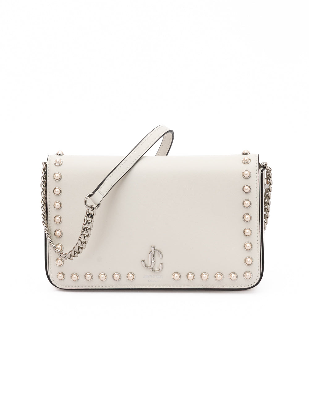 Jimmy Choo White Leather Crossbody Bag Jimmy Choo