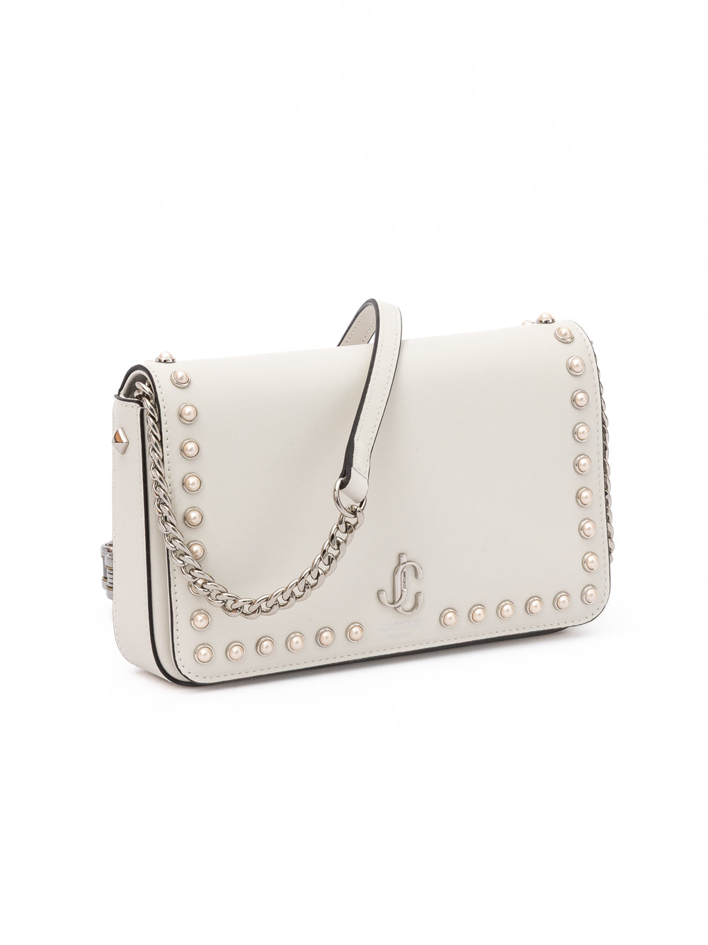 Jimmy Choo White Leather Crossbody Bag Jimmy Choo