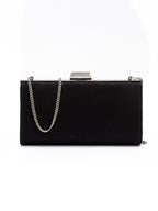 Jimmy Choo Black Satin Crossbody Bag Jimmy Choo