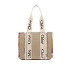 Chloé Beige Wool Tote Bag Chloé