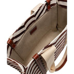 Chloé Beige Linen Tote Bag Chloé