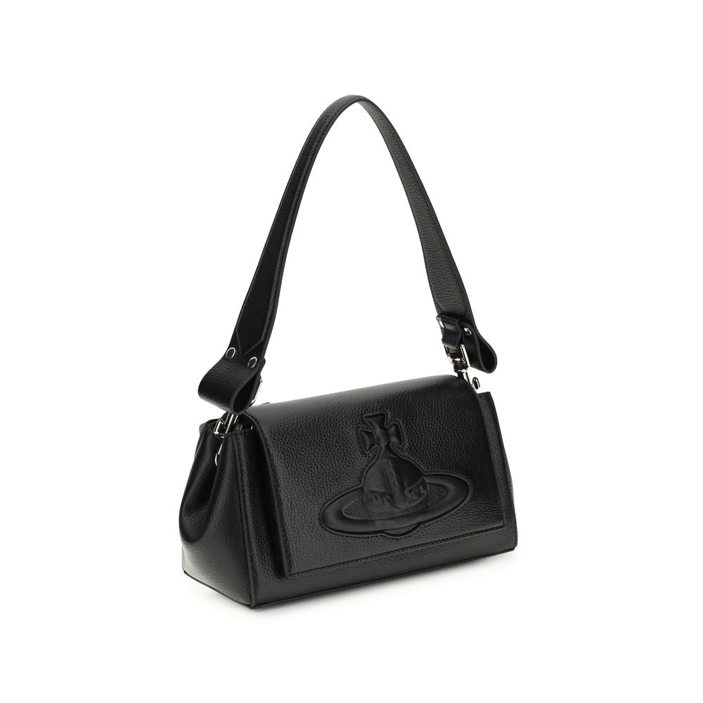 Vivienne Westwood Black Polyethylene Shoulder Bag Vivienne Westwood