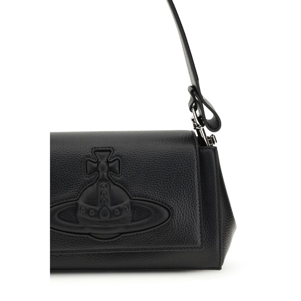 Vivienne Westwood Black Polyethylene Shoulder Bag Vivienne Westwood