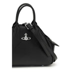 Vivienne Westwood Black Calf Leather Bos Taurus Shoulder Bag Vivienne Westwood