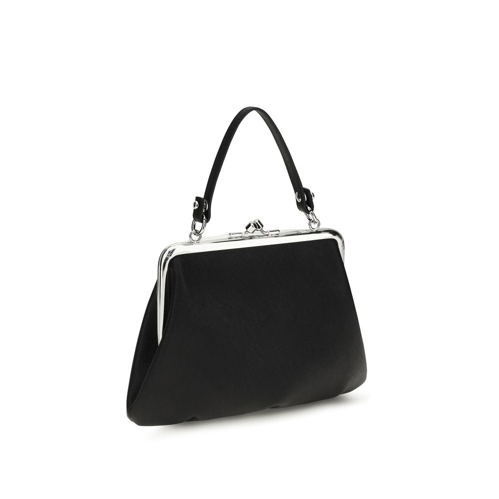 Vivienne Westwood Black Polyethylene Handbag Vivienne Westwood