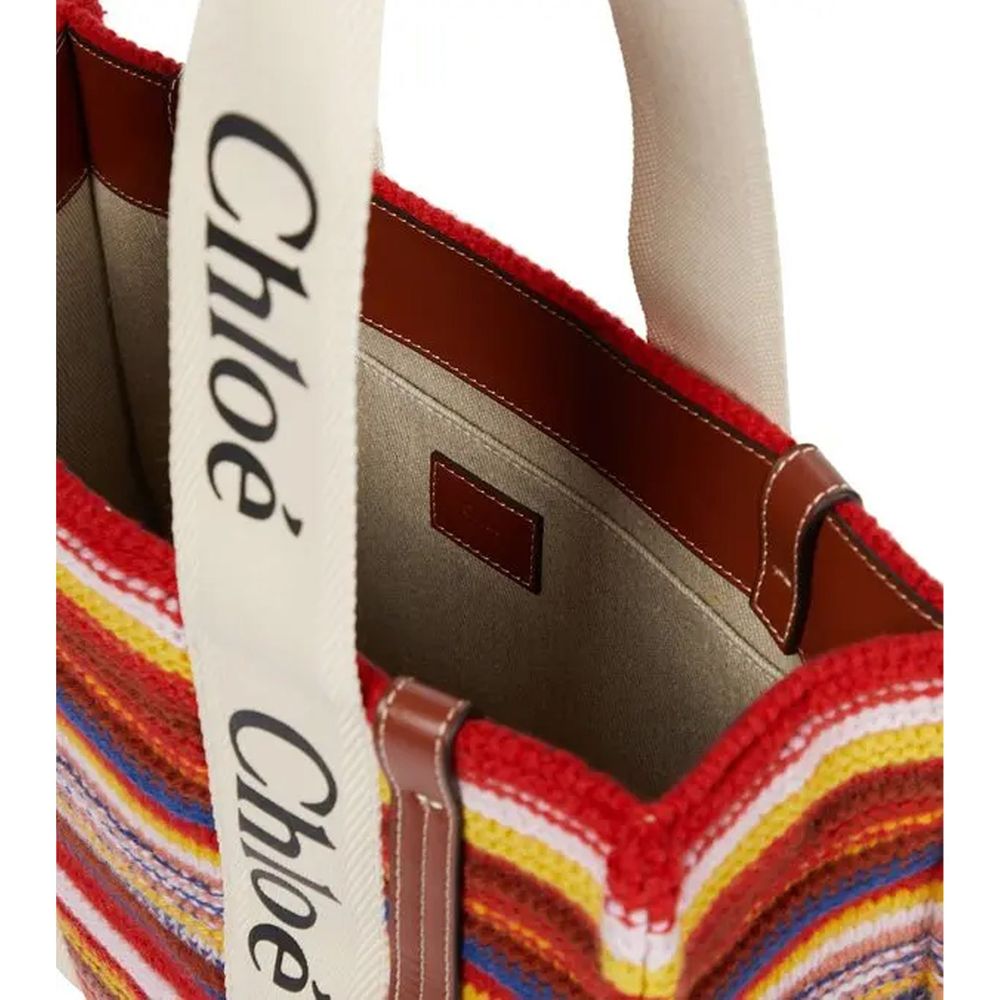 Chloé Multicolor Wool Tote Bag Chloé