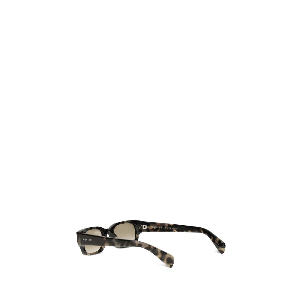 Alexander McQueen Brown Acetate Sunglasses Alexander McQueen