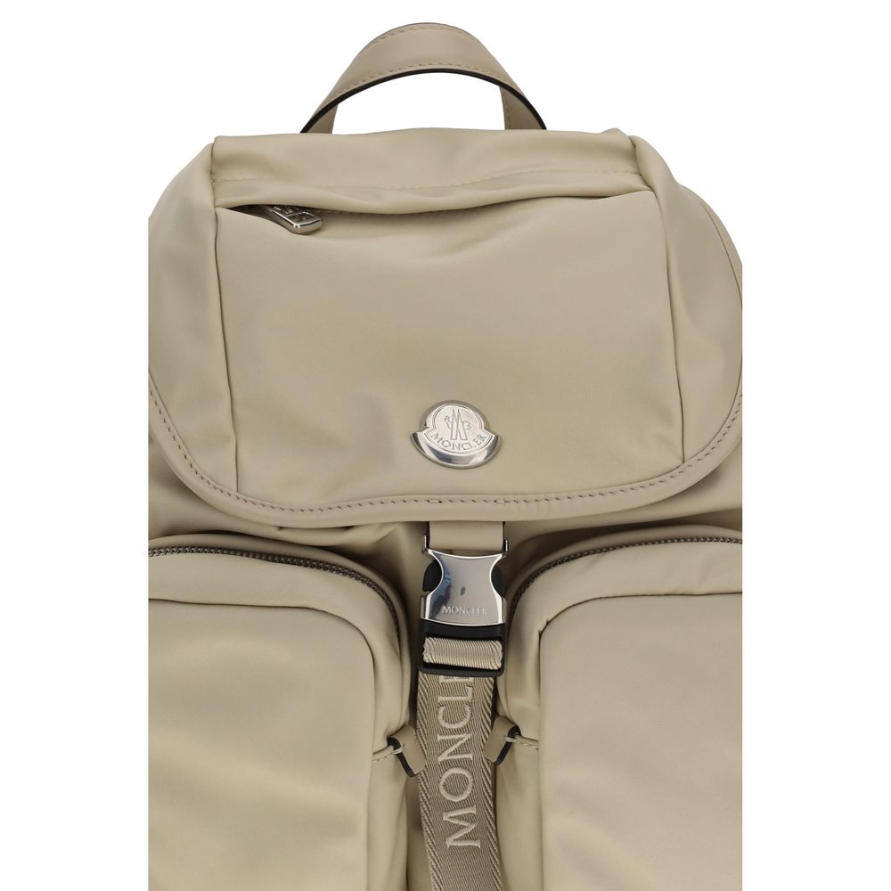 Moncler Beige Polyamide Backpack Moncler