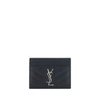 Saint Laurent Black Calf Leather Bos Taurus Wallet Saint Laurent