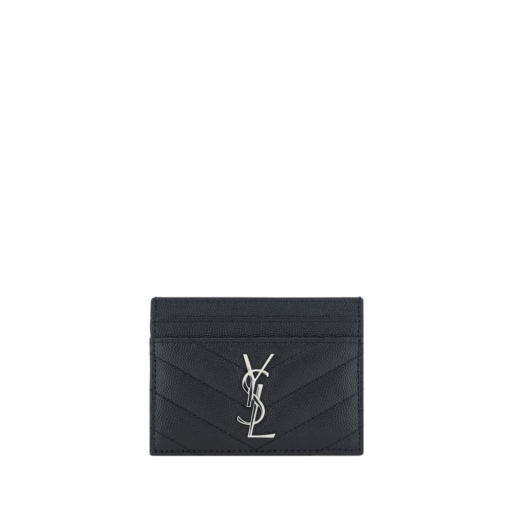 Saint Laurent Black Calf Leather Bos Taurus Wallet Saint Laurent