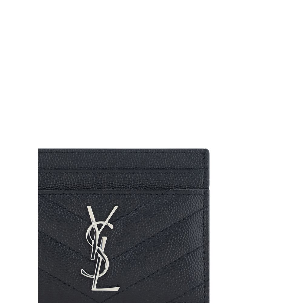 Saint Laurent Black Calf Leather Bos Taurus Wallet Saint Laurent