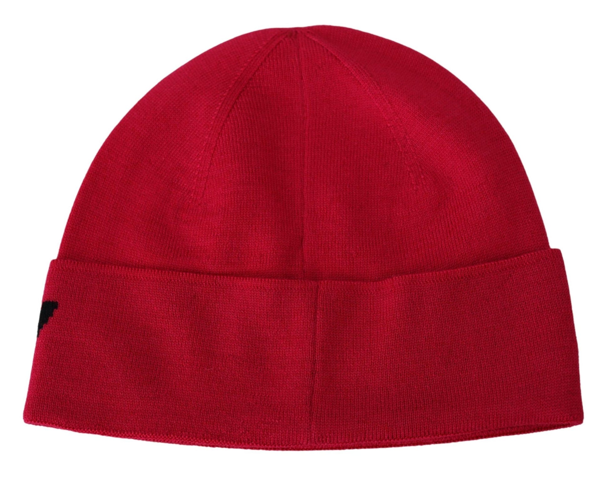 Givenchy Elegant Wool Beanie with Signature Contrast Logo - MARANOS