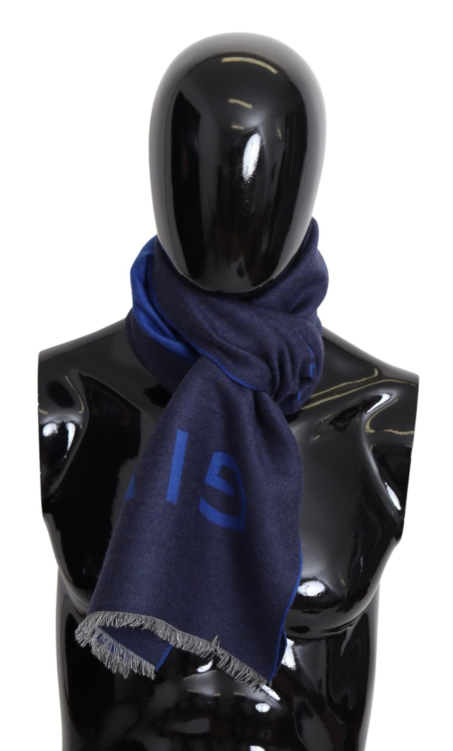 Givenchy Elegant Unisex Wool Silk Blend Scarf - MARANOS