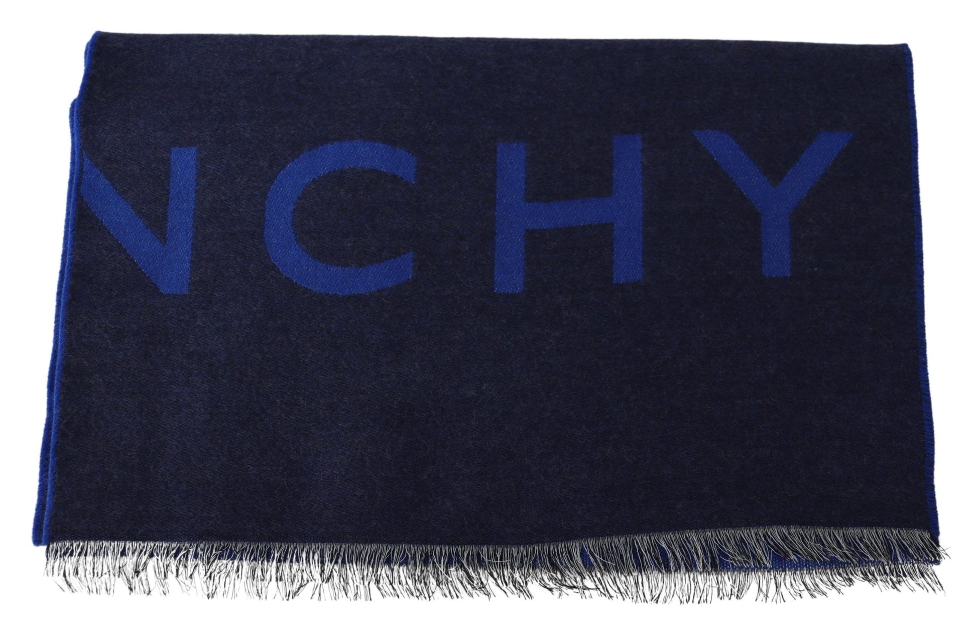 Givenchy Elegant Unisex Wool Silk Blend Scarf - MARANOS