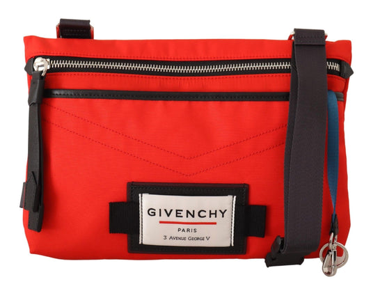 Givenchy Chic Red and Black Downtown Crossbody Bag - MARANOS