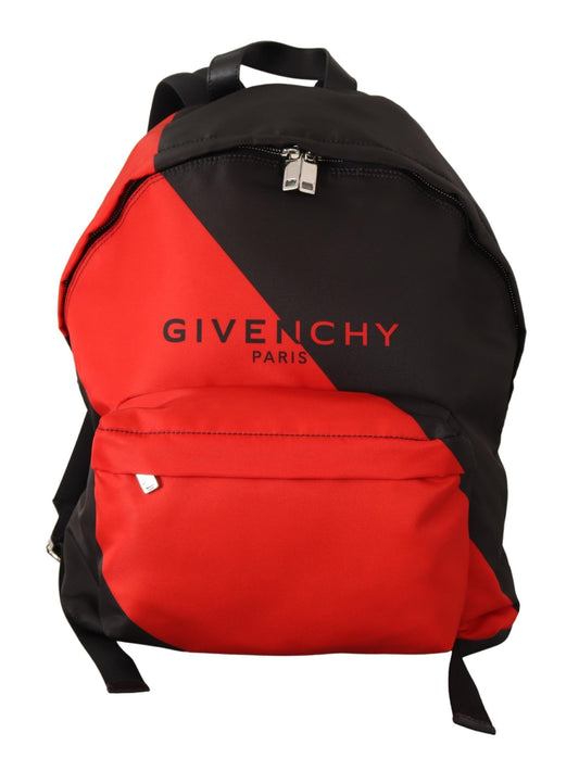 Givenchy Sleek Urban Backpack in Black and Red - MARANOS