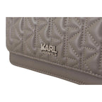 Karl Lagerfeld crossbodytas in grijs leer - MARANOS