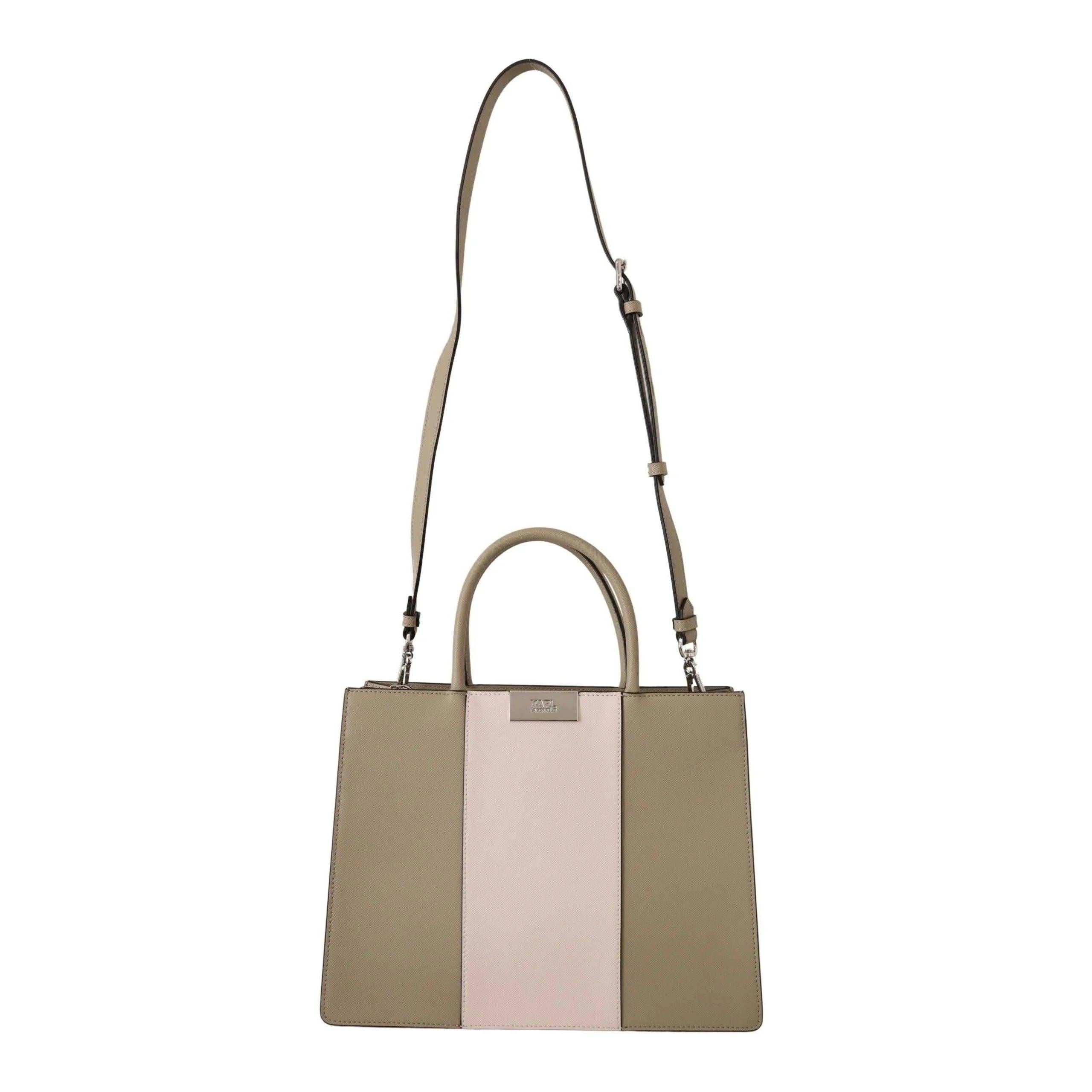 Karl Lagerfeld schoudertas in saliegroen - MARANOS