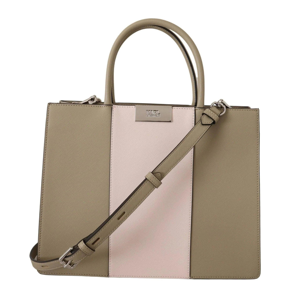 Karl Lagerfeld schoudertas in saliegroen - MARANOS