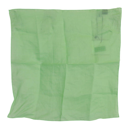 Versace Elegant Apple Green Linen Scarf Versace