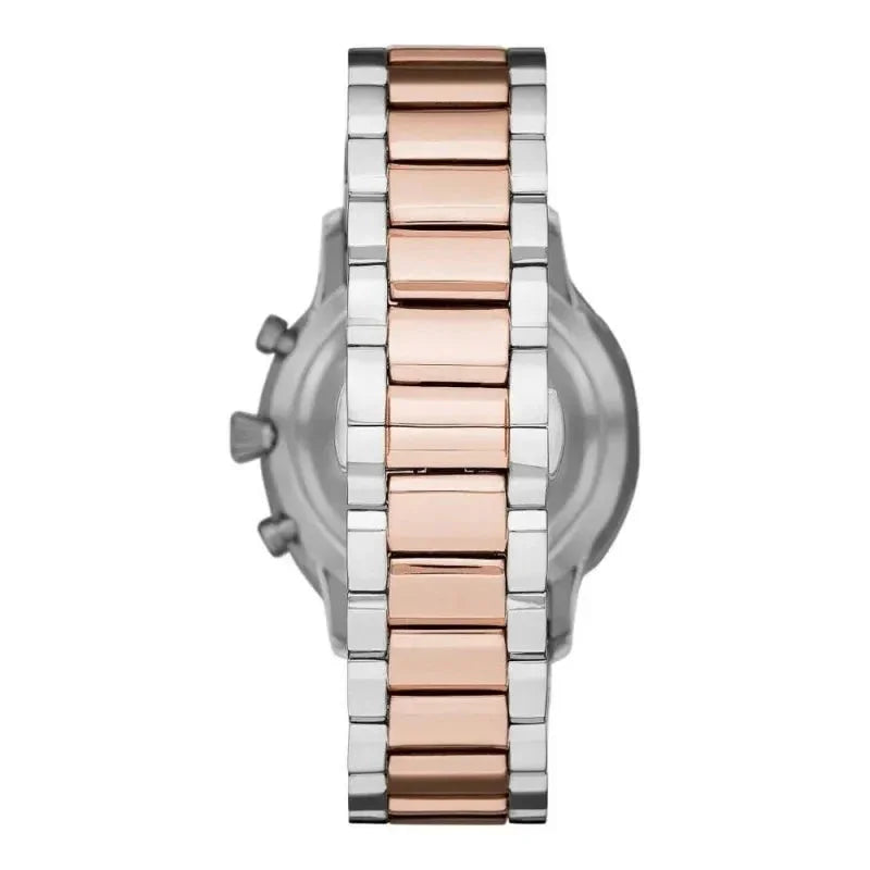 Emporio Armani Elegant Two-Tone Timepiece for Heren - MARANOS