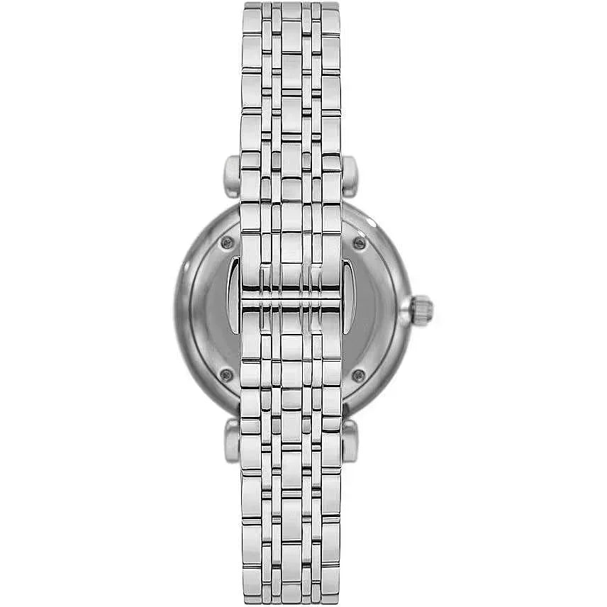 Emporio Armani Elegant Zilver-Toned Dames Horloge - MARANOS