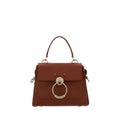 Chloé Elegant Sepia Bruin Schouder/Handtas - MARANOS