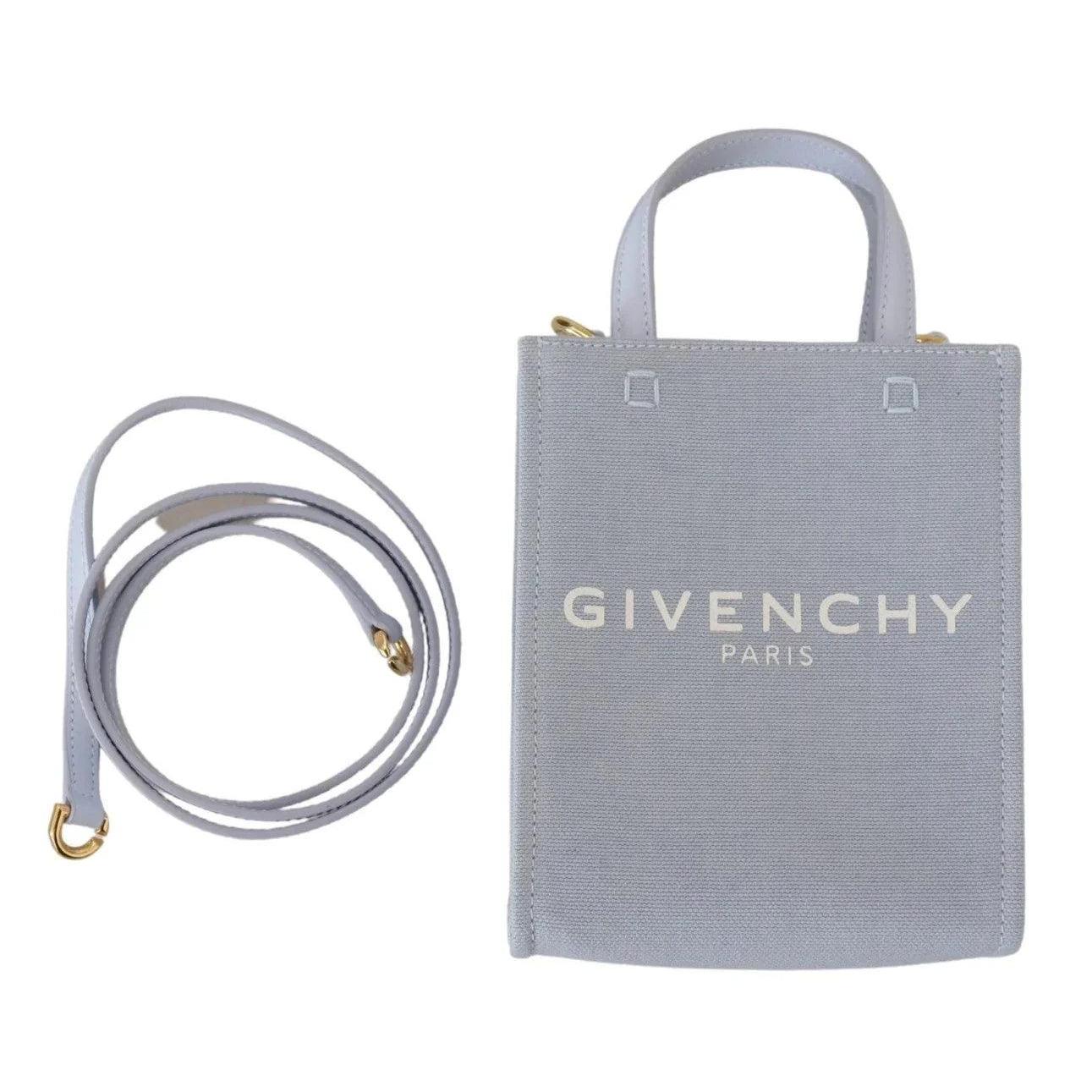 Givenchy Chic Cloud Blauw Katoen kleine Tas - MARANOS