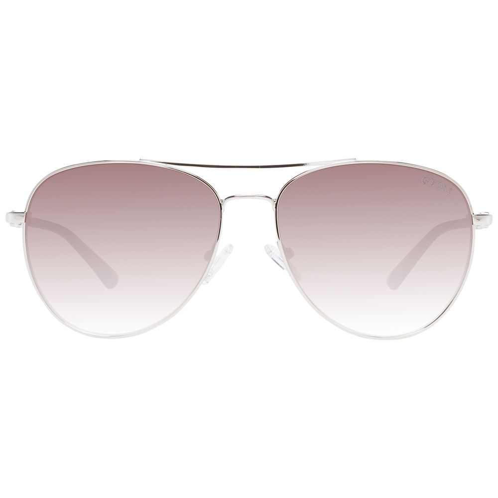 Guess Silver Women Sunglasses - MARANOS