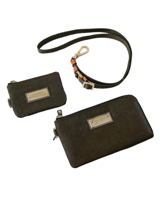 Dolce & Gabbana elegante multifunctionele set in donkergroen