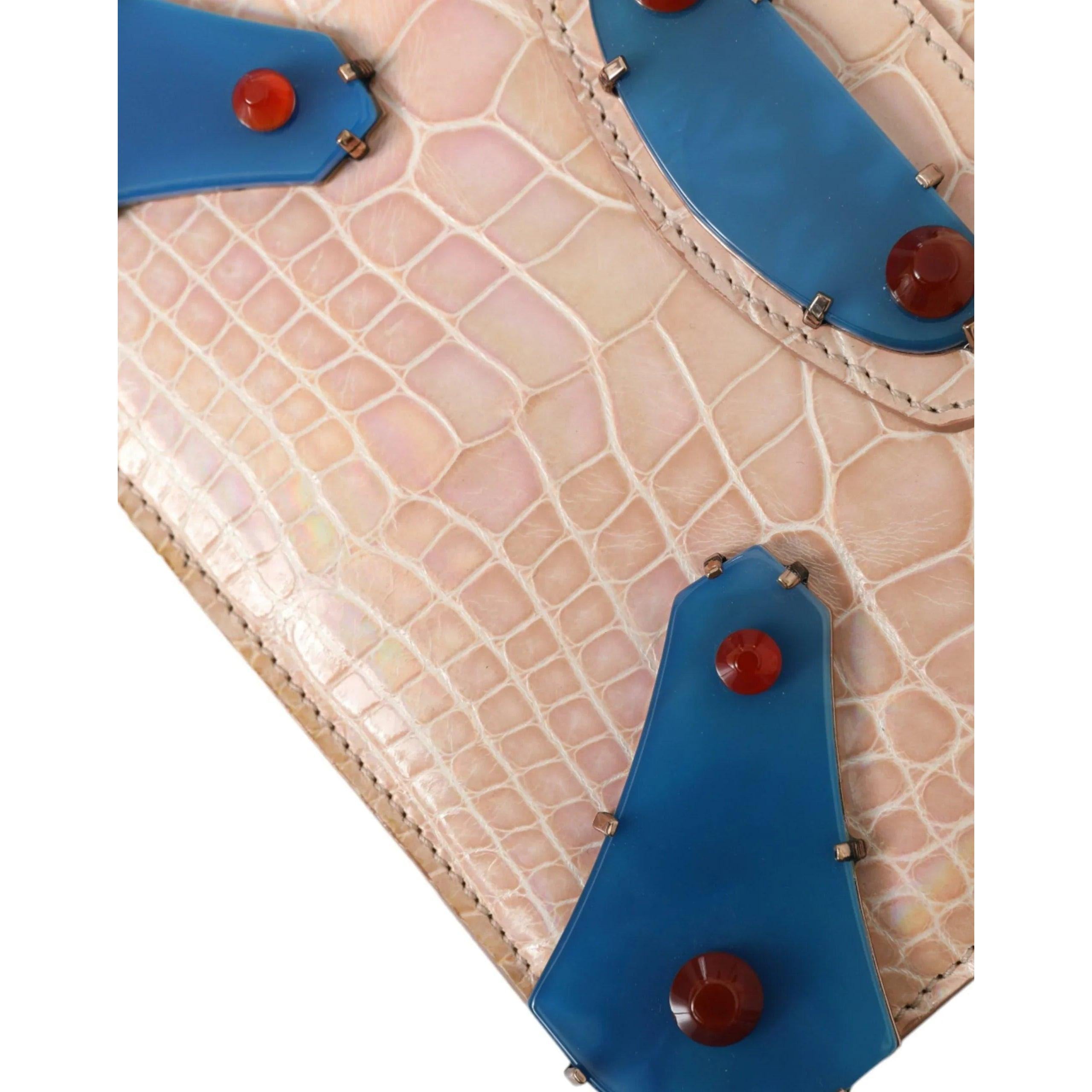 Balenciaga Elegant kleine ketting Beige Clutch - MARANOS