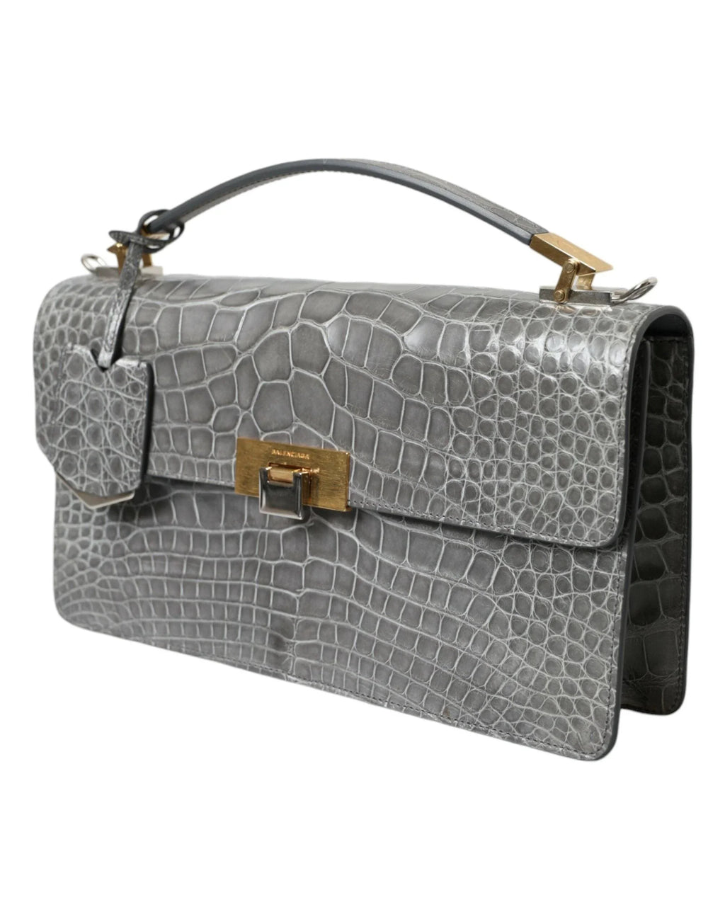 Balenciaga Alligator Leather Medium Shoulder Bag - MARANOS