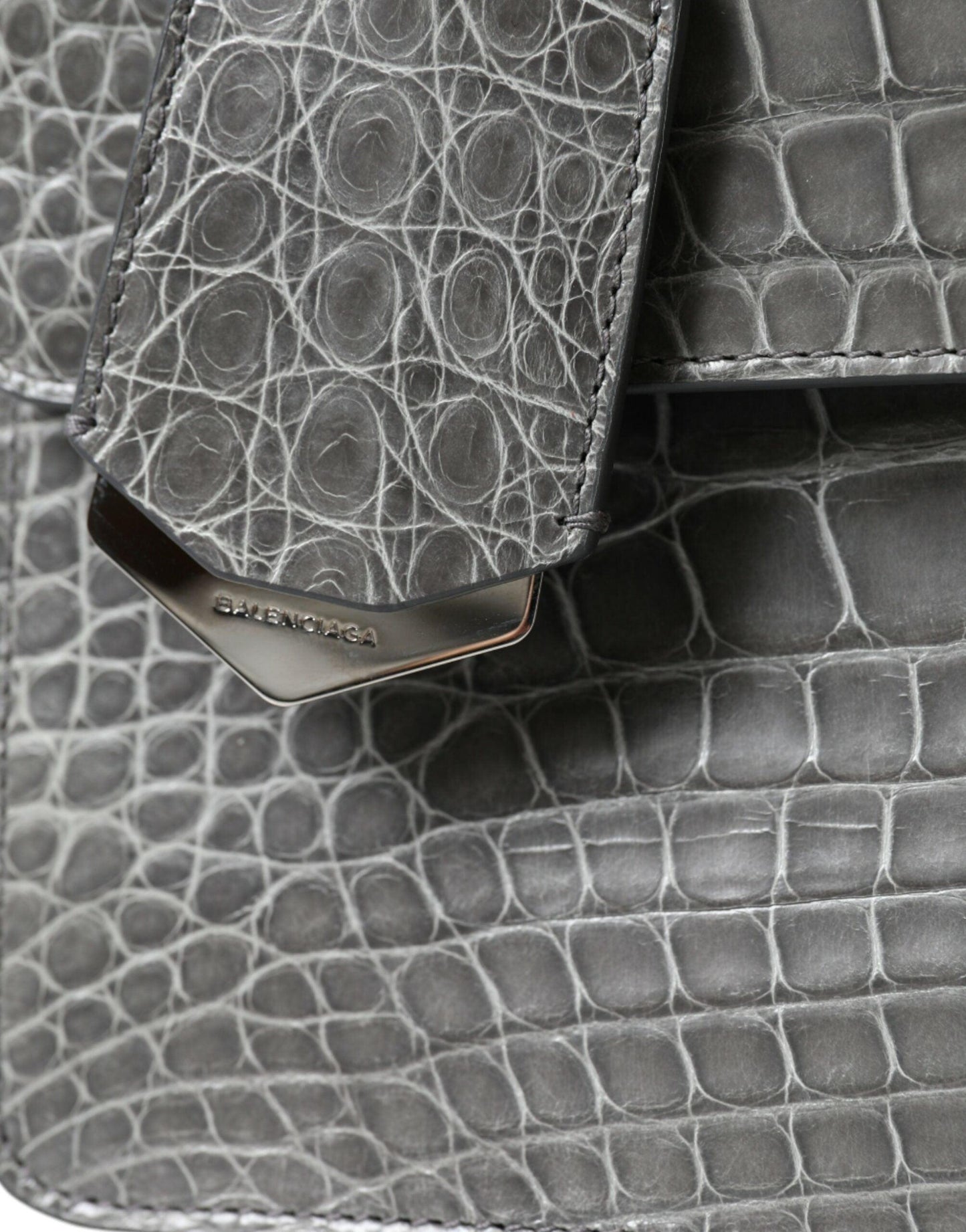 Balenciaga Alligator Leather Medium Shoulder Bag - MARANOS