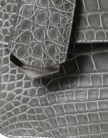 Balenciaga Alligator Leather Medium Shoulder Bag - MARANOS