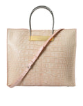 Balenciaga Alligator Leather Chic Pink Tote Bag - MARANOS